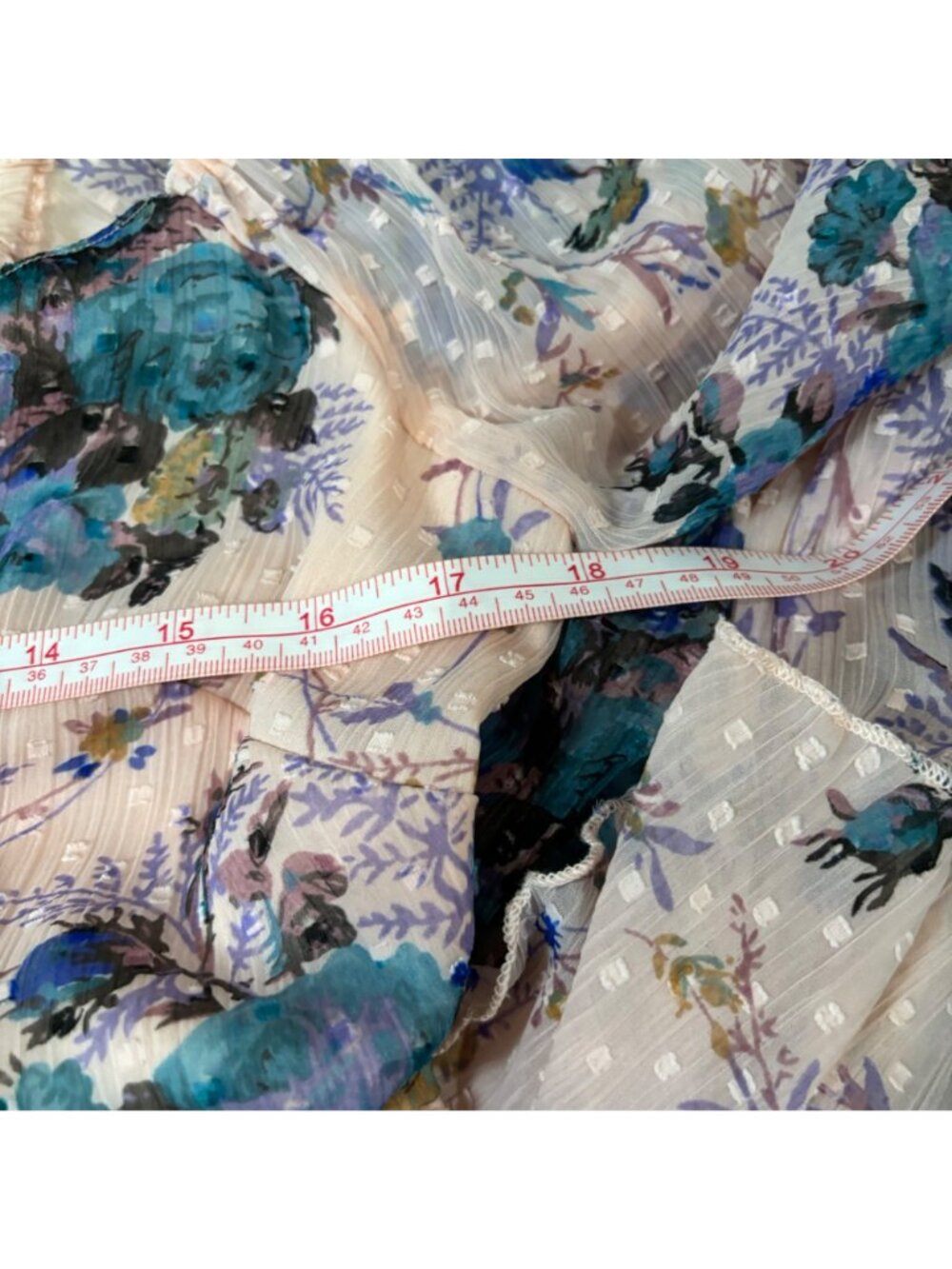 ASOS Pink Floral Print Dress Size 8 - Picture 7 of 7